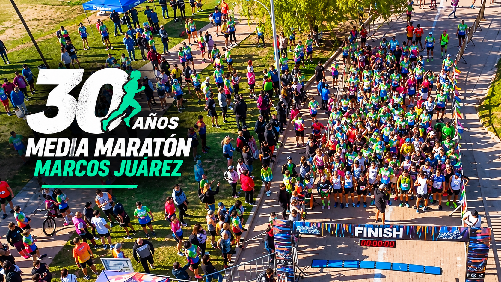 La Media Maratón de Marcos Juárez celebra 30 ediciones con 21K, 10K y 5K